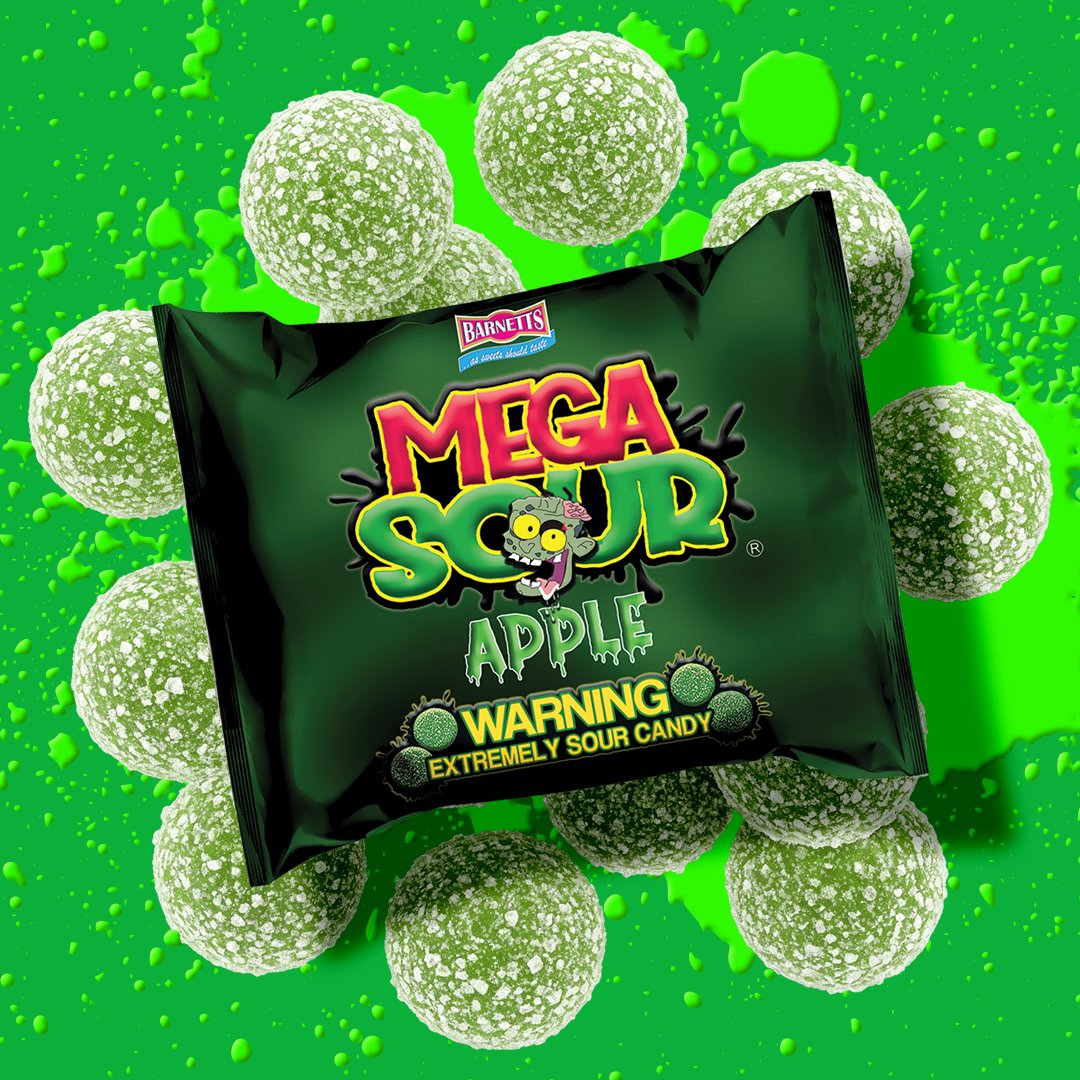 apple  mega sours