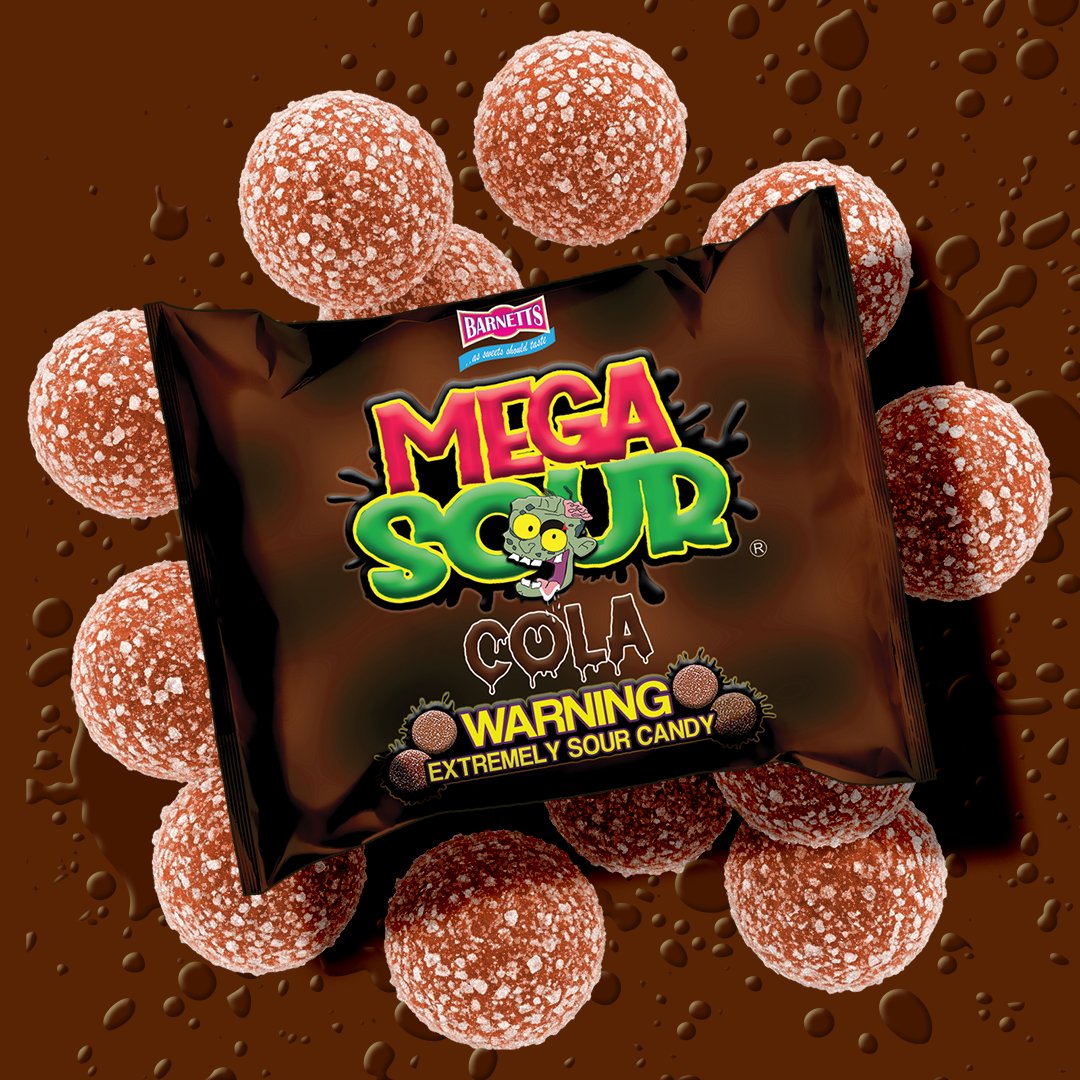 cola mega sours