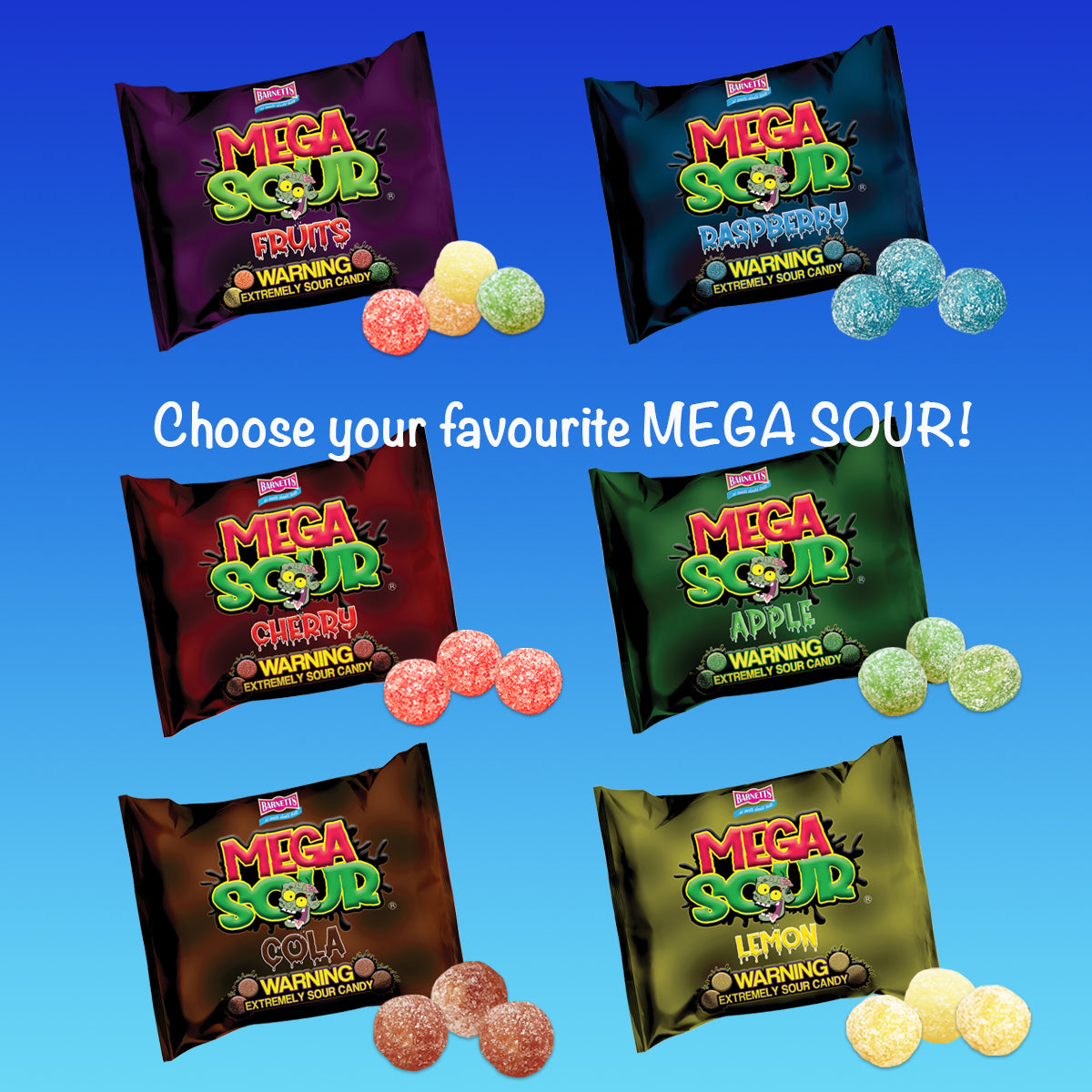 Mega Sours – Barnett Sweets Trade