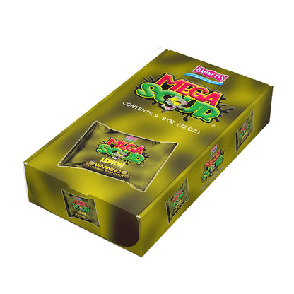 Barnett Sweets Mega Sour Candy Lemon 227g (1/2LB - Box of 9)